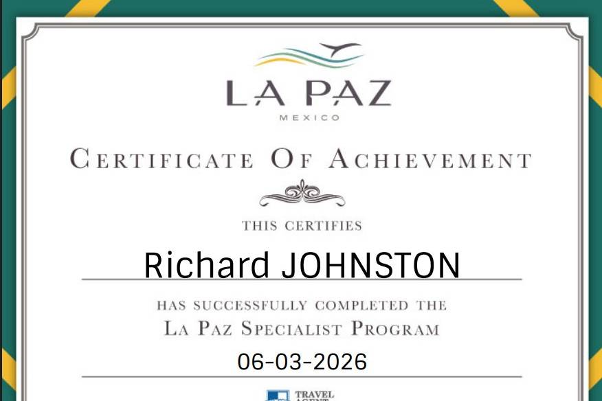 La Paz Certification