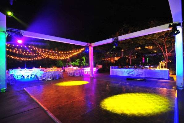 Wedding ballroom area