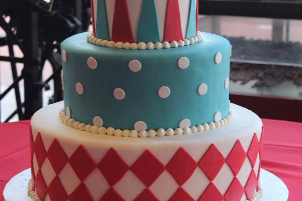 Colorful Graphic Fondant