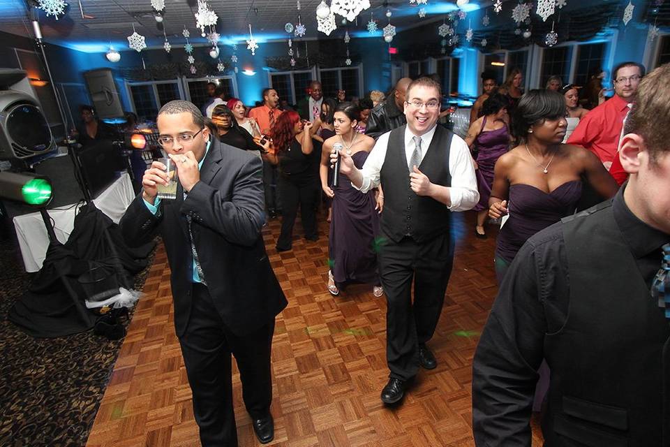 Fun on the dance floor