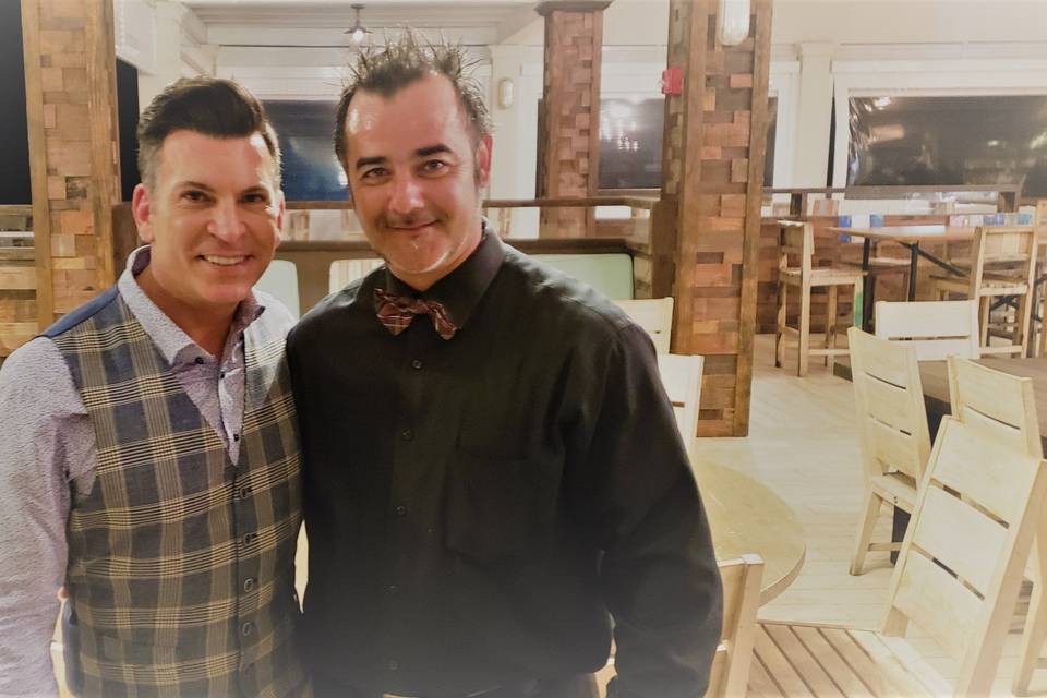 DJ Leeor and David Tutera