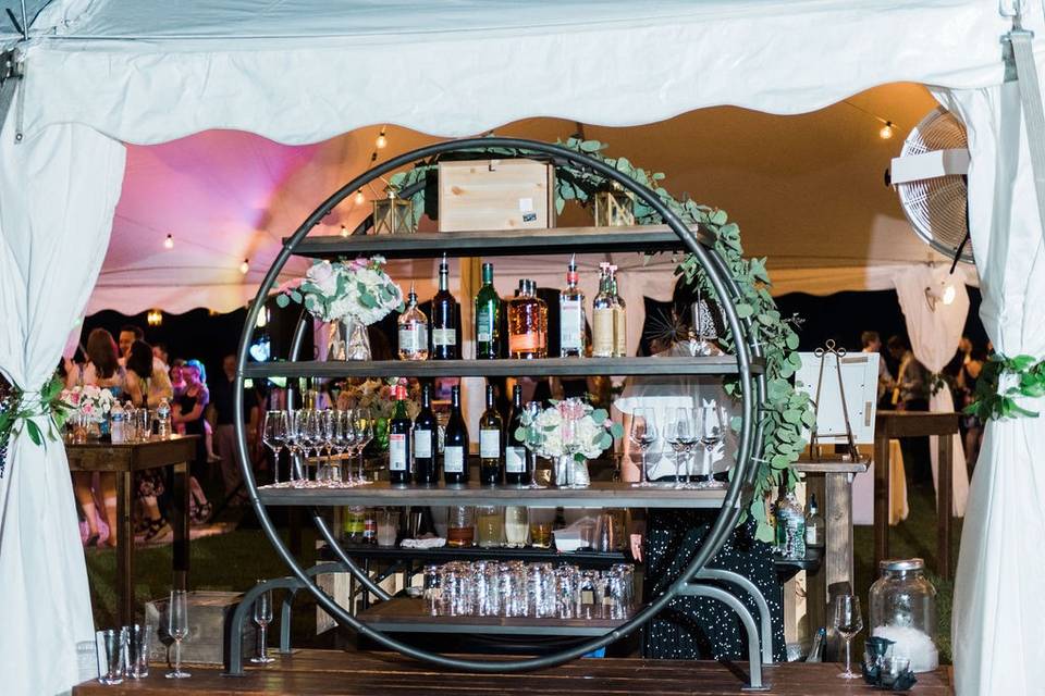 Circular Back Bar