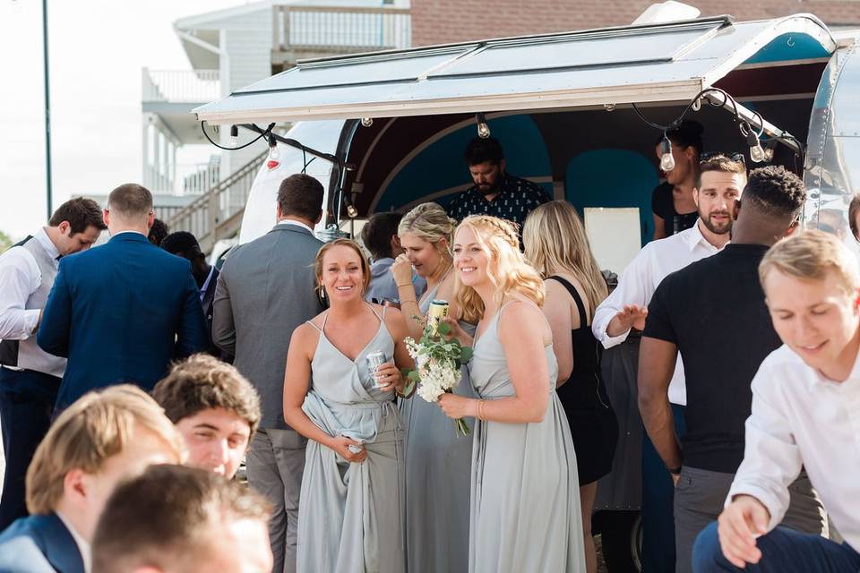 Groom at the Bar