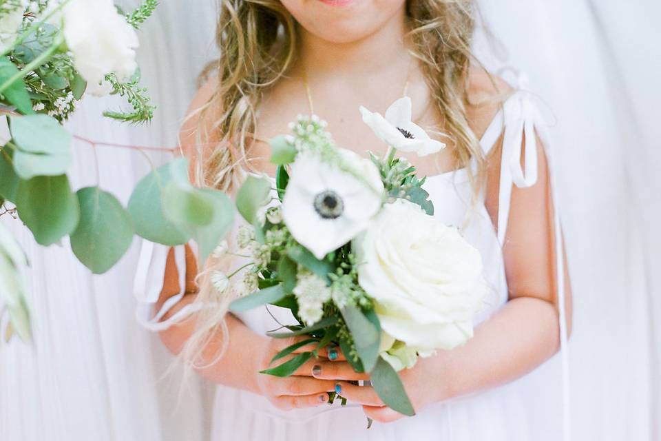 Spring wedding bouquet