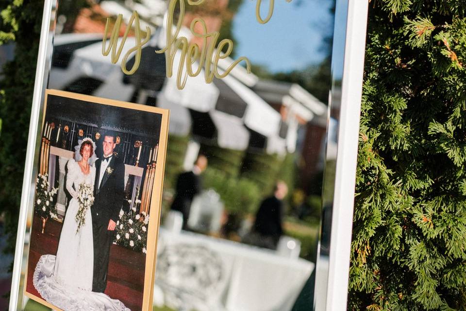 Hand Lettered Family Photos