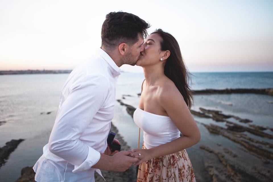 Wedding Proposal In Sicily