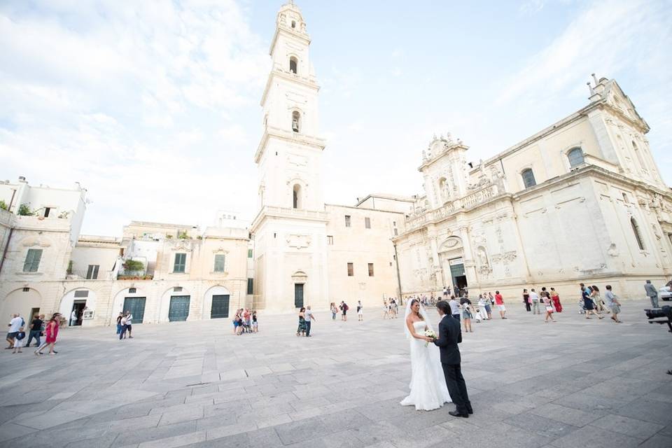 Real wedding - religious ceremony in Lecce - Duomo