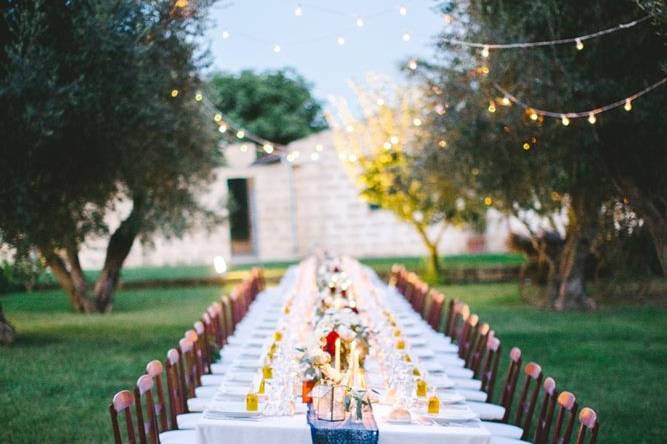 Castle wedding in Puglia