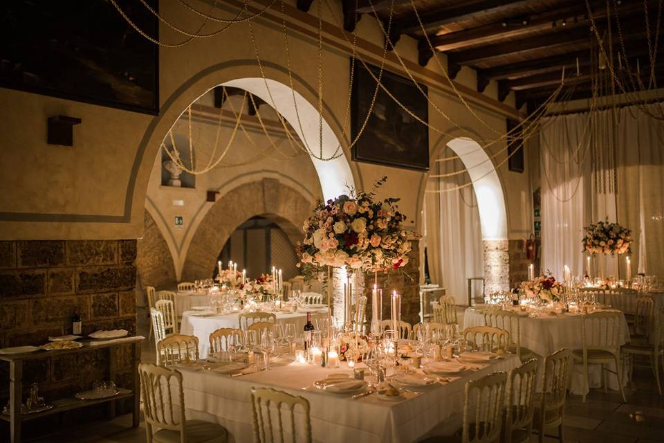 Castle wedding in Puglia