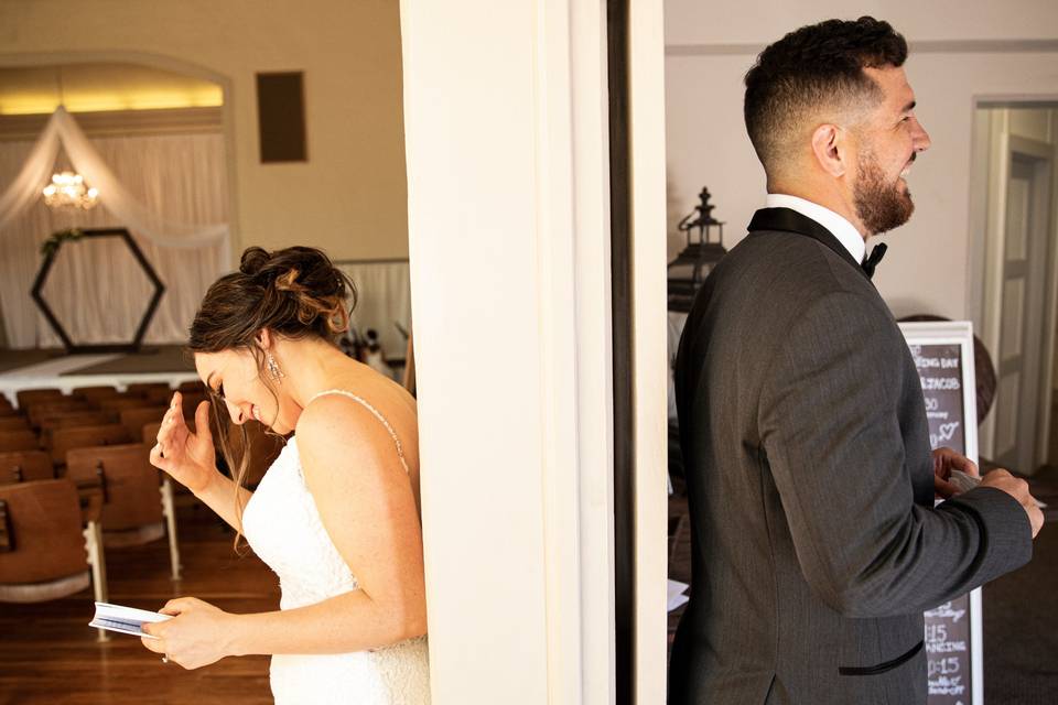 Bride&Groom Chapel Photo