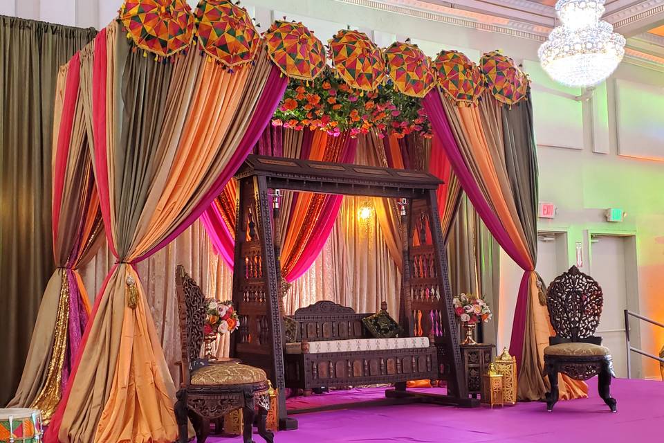 Mehndi Stage