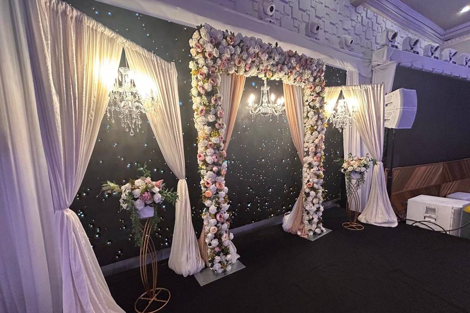 Wedding Stage Setup