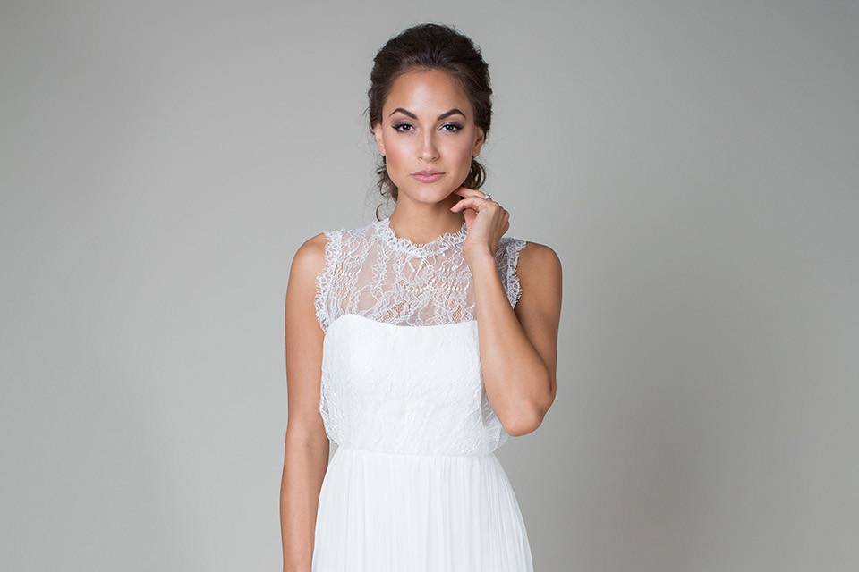 Lace wedding dress