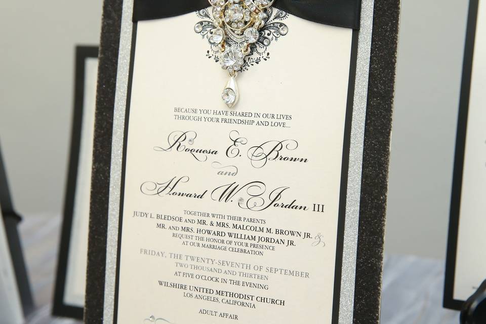 Wedding invitation