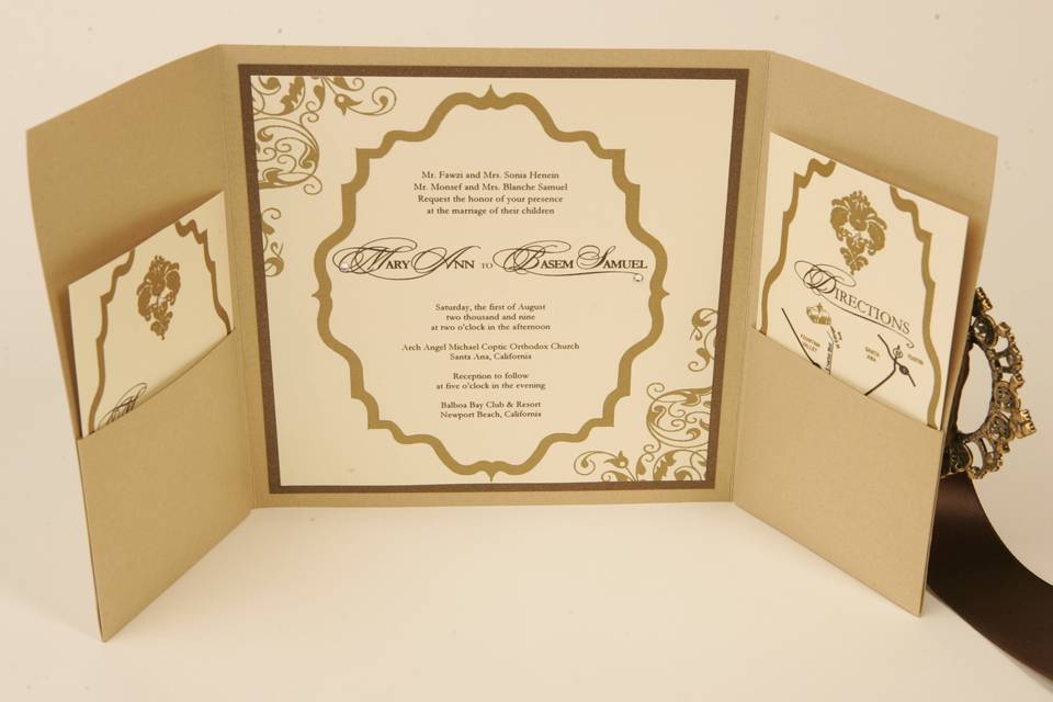 Wedding invitation