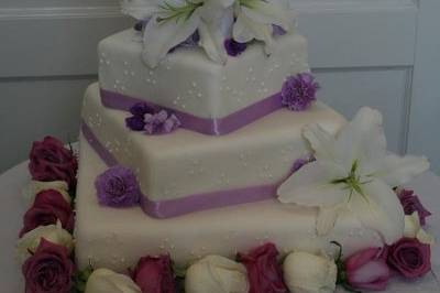 Multiple layered cake