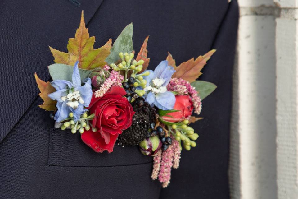 Floral Pocket Square