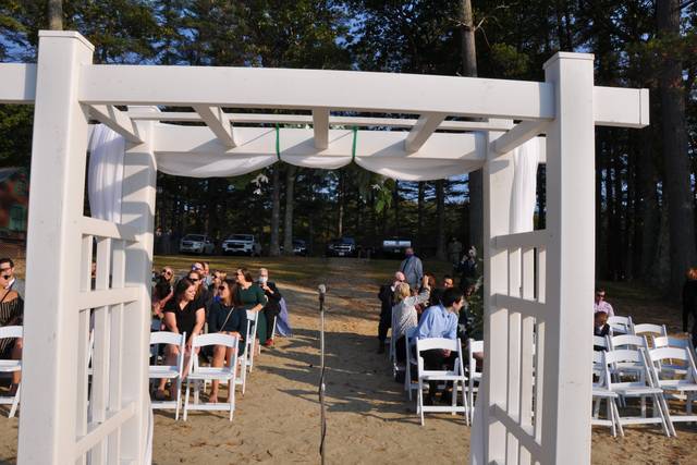 Wedding Reception by the Lake