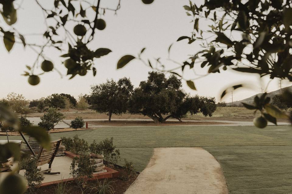 Swanner House Ceremony Lawn