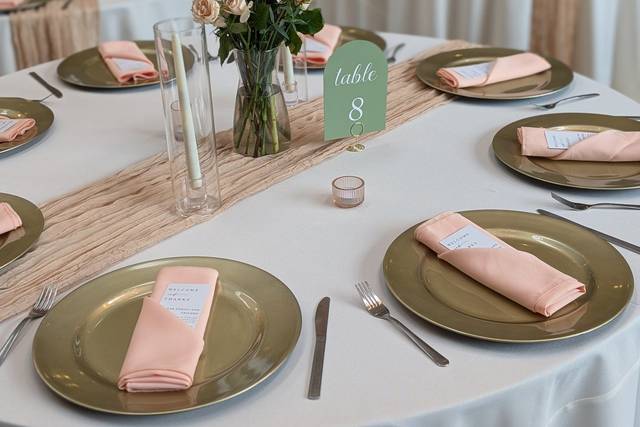 Beautiful blush tones!