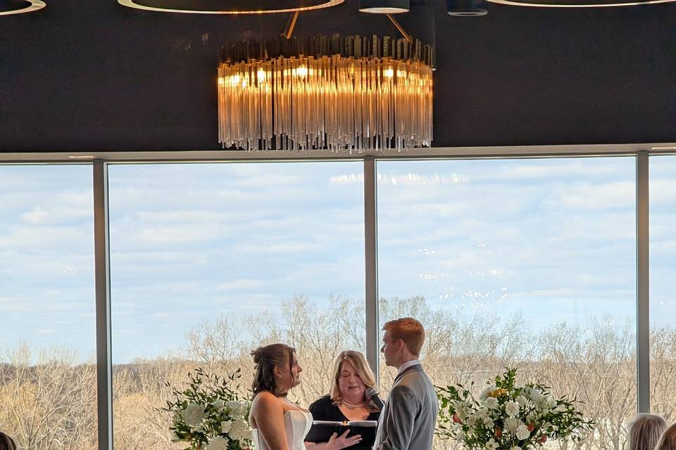 Hannah & Brendan's ceremony :D