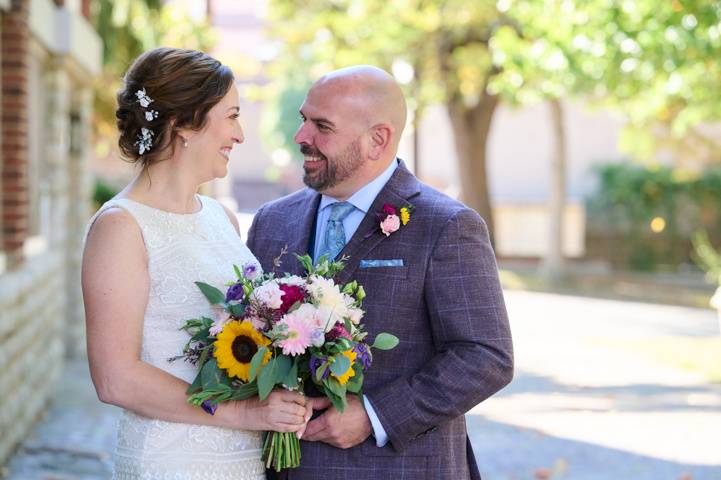 Cincinnati Bride and Groom