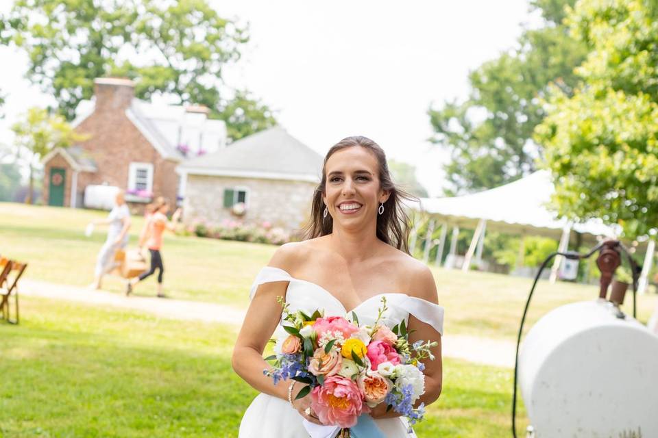 Bride with Bouquet