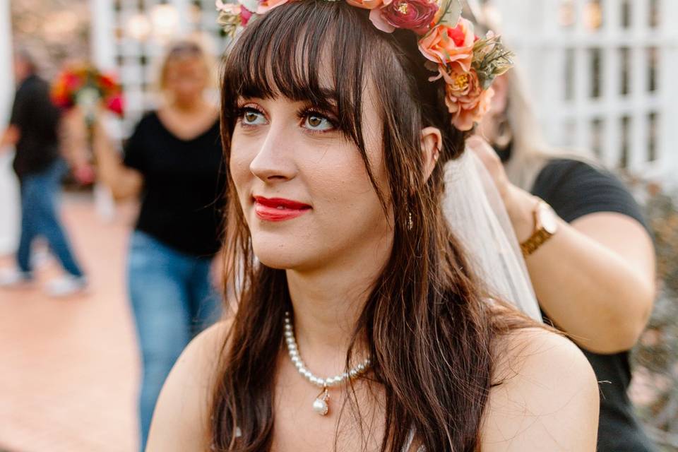 Bridal hair and makeup