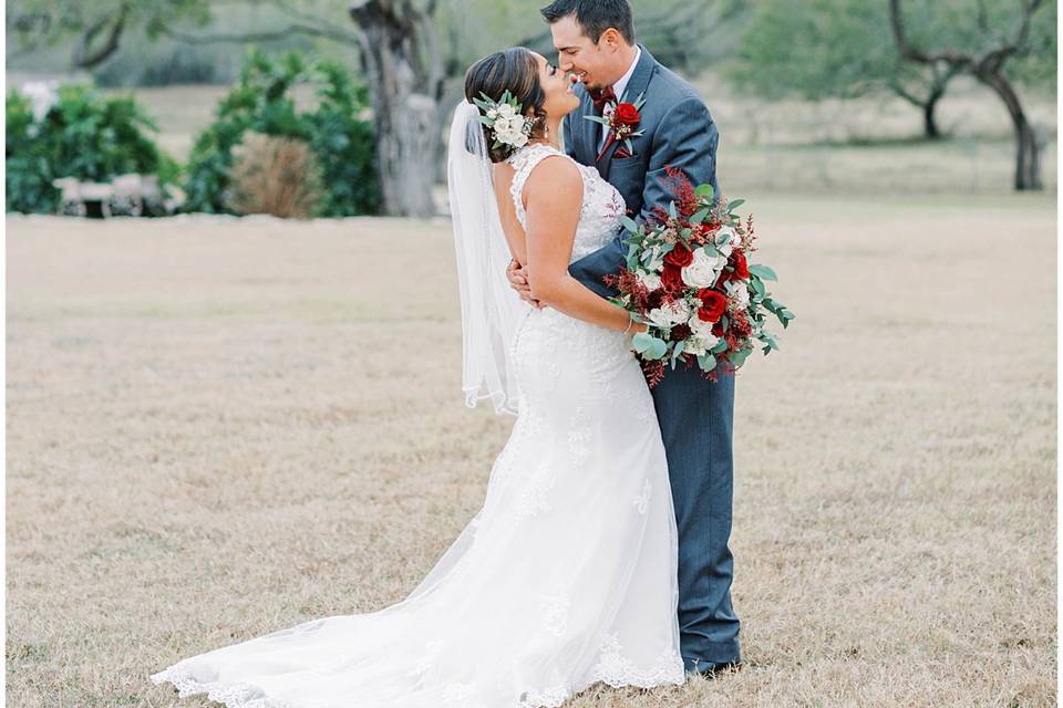 Bride and groom