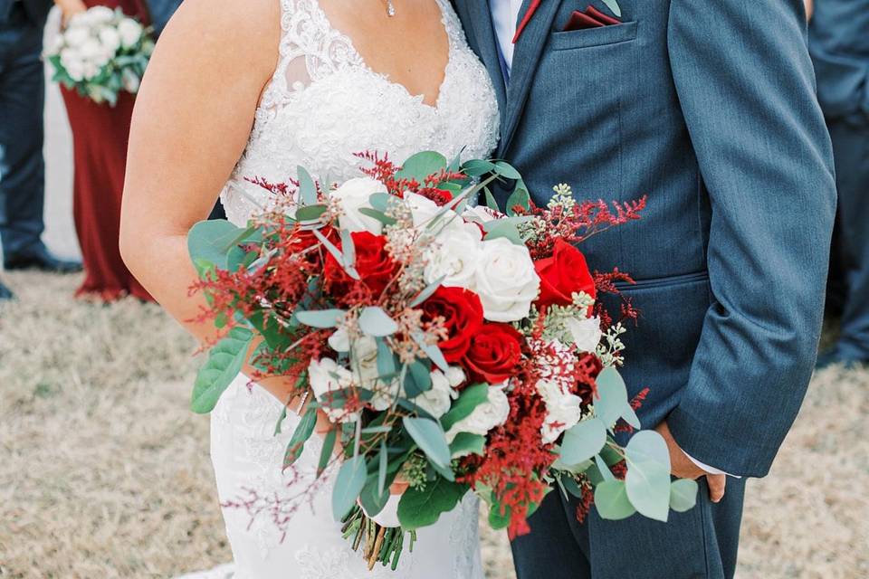 Bride and groom