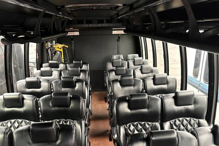 Wedding Shuttle Interior