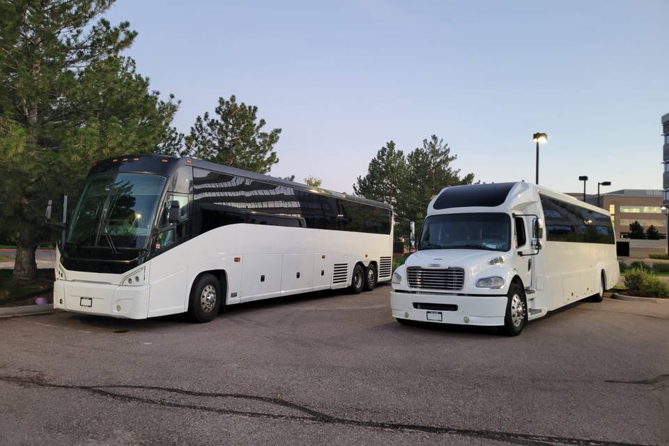 Wedding Charter Bus