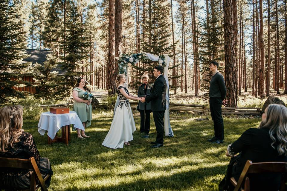 Five pine micro wedding