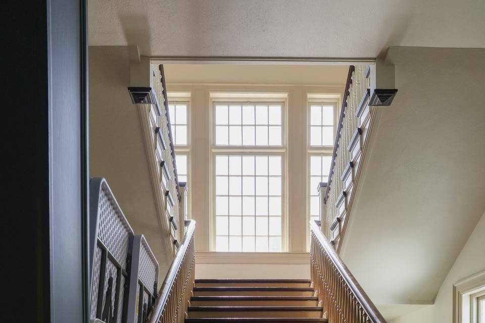 Stairs to Mezzanine