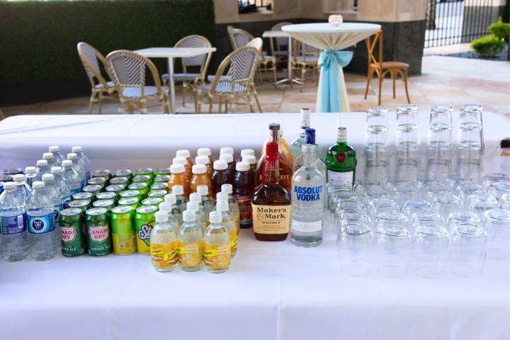 Open Bar for Wedding