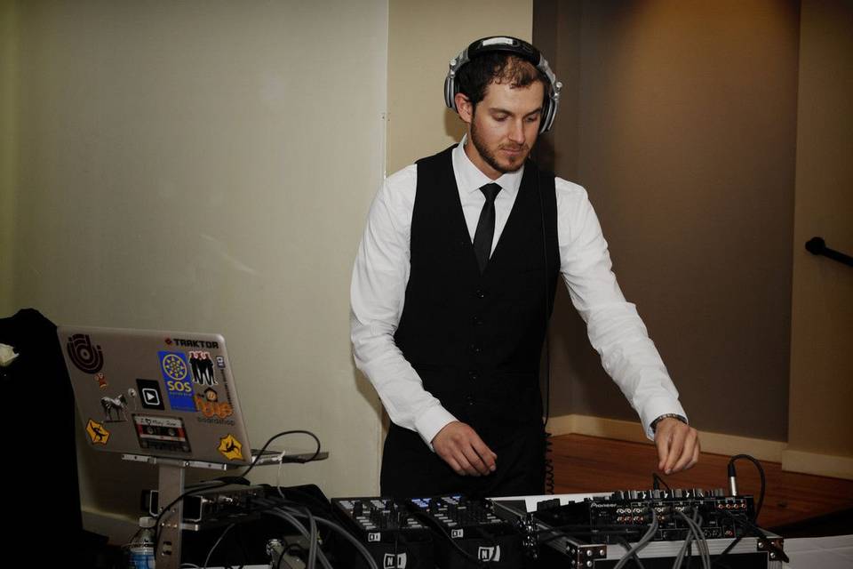 DJ setup