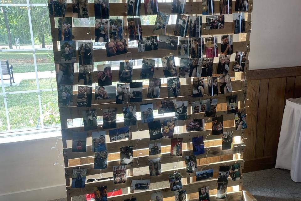 Pallet Picture Wall