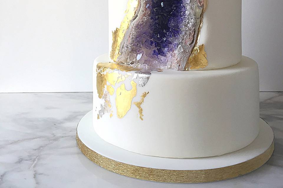 Rhinestone cake