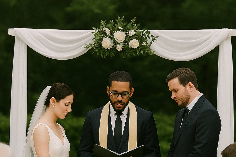 Wedding Officiant @ Altar