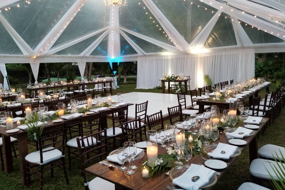 Rustic Wedding Reception