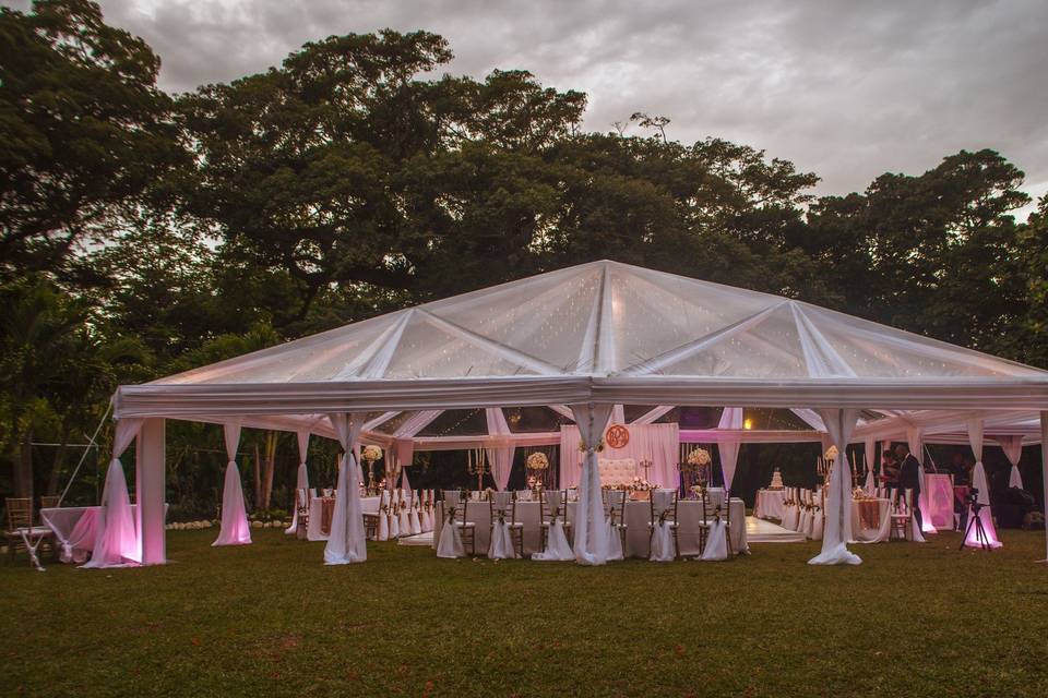 Clear Top Tent