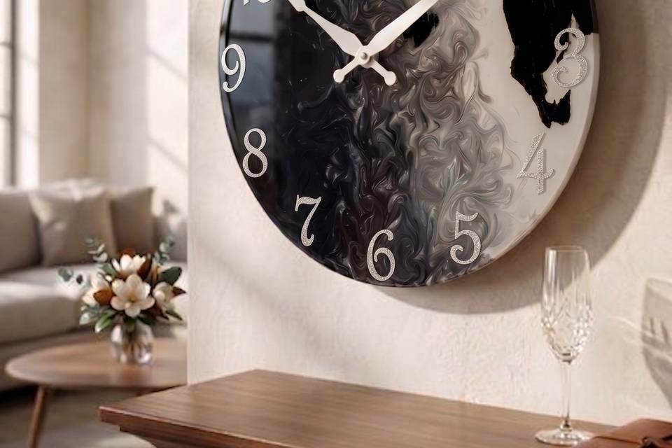 15in Custom Clock