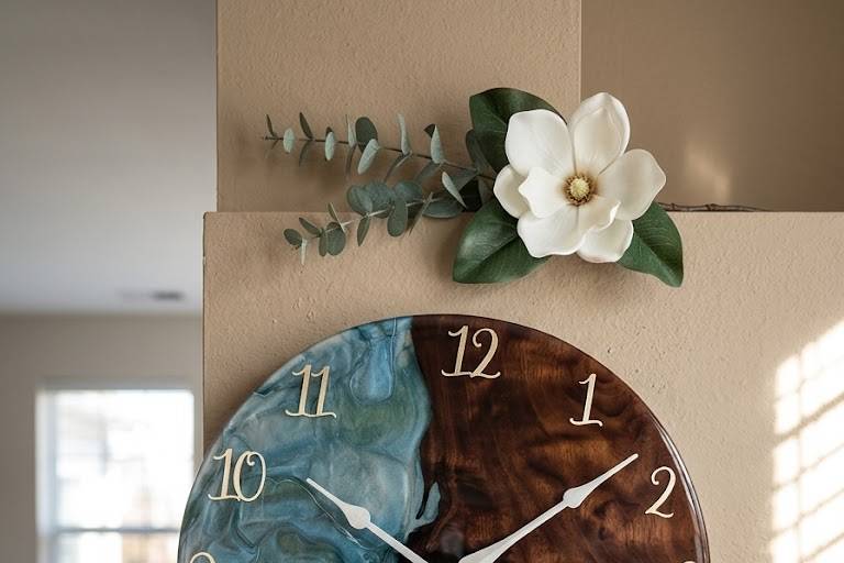13in Custom Clock