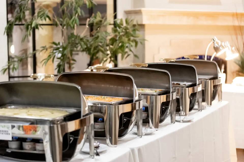 Buffet set up