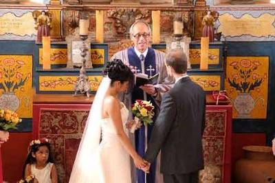 Presidio Chapel ceremony