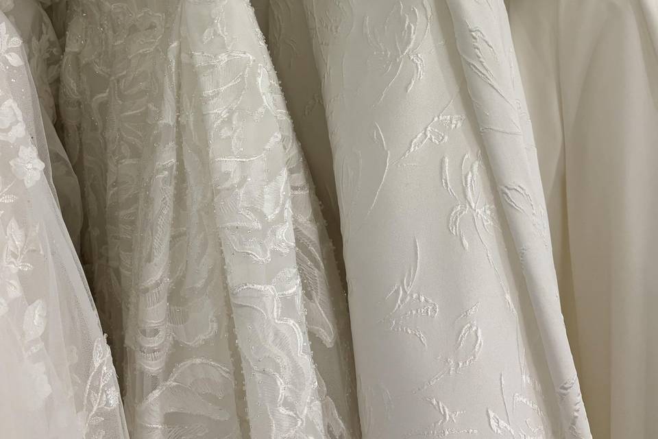 Ivory & blush bridal