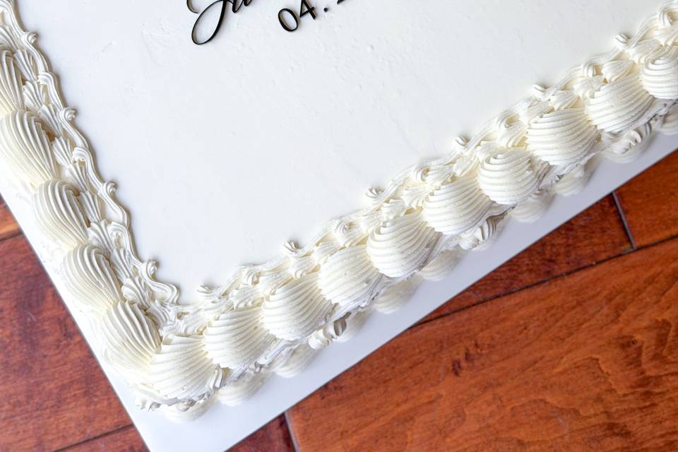 Sheet cake