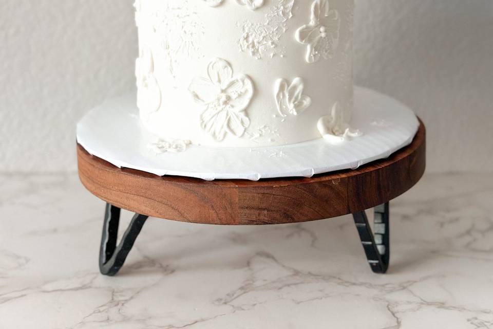 Painted Flower Cake
