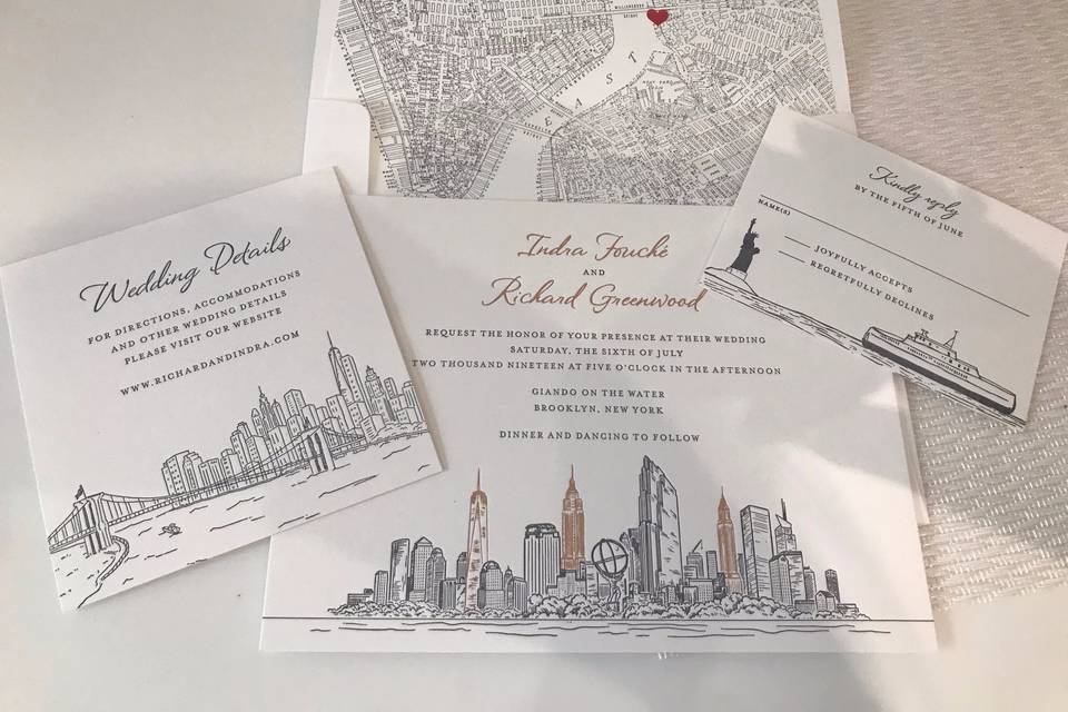 NYC Letterpress and Foil