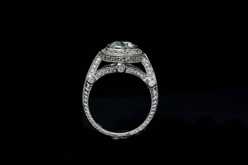 Edwardian- style ring